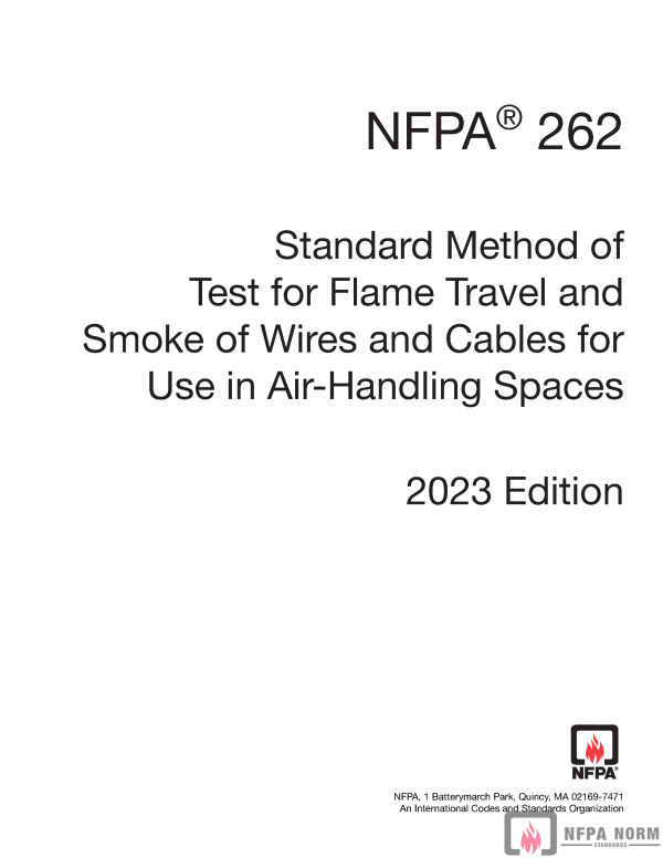 NFPA 262 PDF